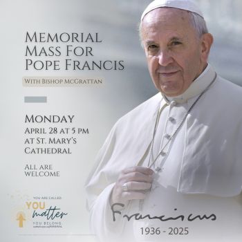 Memorial Mass for Pope Francis - Calgary